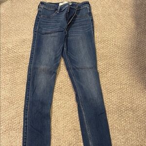 Abercrombie & Fitch Blue Skinny Jeans Classic Style